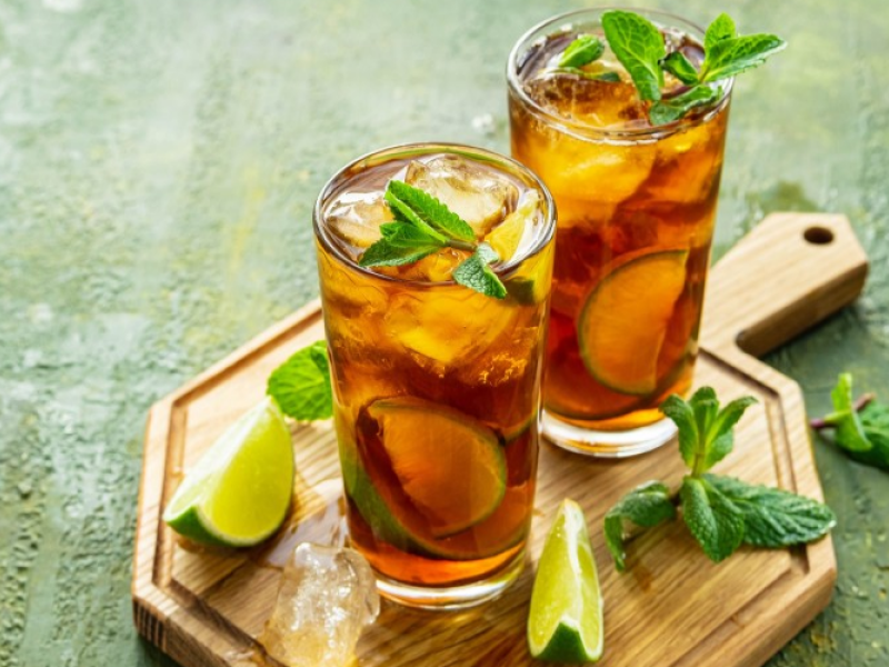 Ice tea maak je zelf!